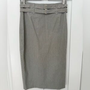 Robert Rodriguez Classic Gray Pencil Skirt